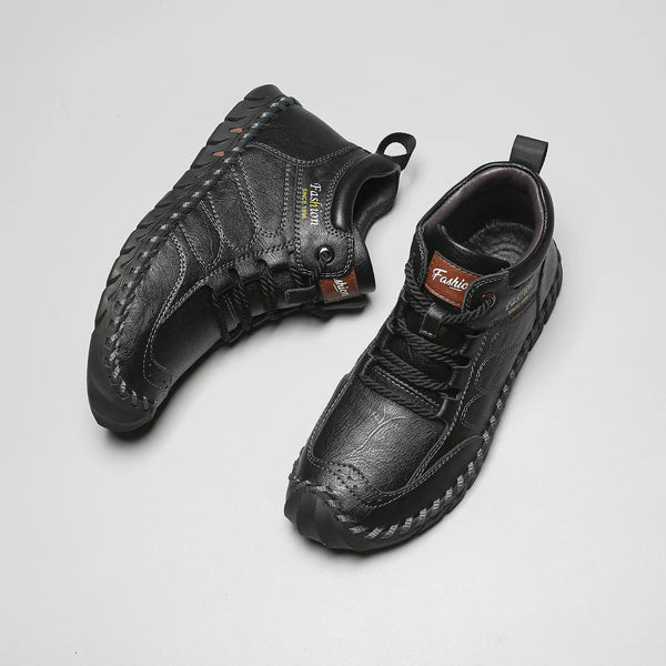 Healthy & non-slip arch support leather walking shoes (2025)