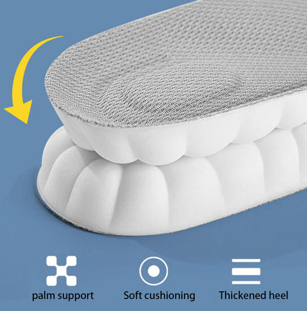 PU Cloud-Cushion Shock-Absorbing Insoles