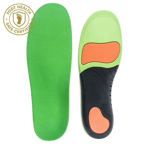 All-Day Comfort Insoles – Arch Support for Men & Women, Flat Feet Correction, Shock Absorbing, Anti-Odor, Sweat-Wicking