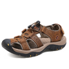 Durable & Protective Closed-Toe Outdoor Leather Sandals (2025)