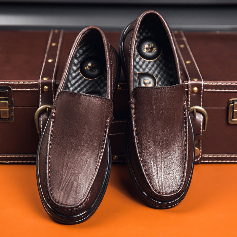 Klassik Leder Slipper