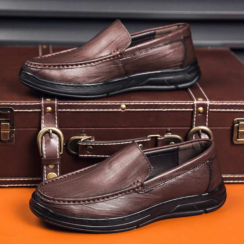 Klassik Leder Slipper