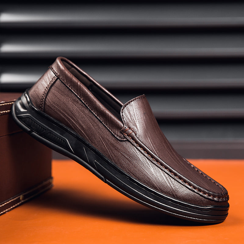 Klassik Leder Slipper
