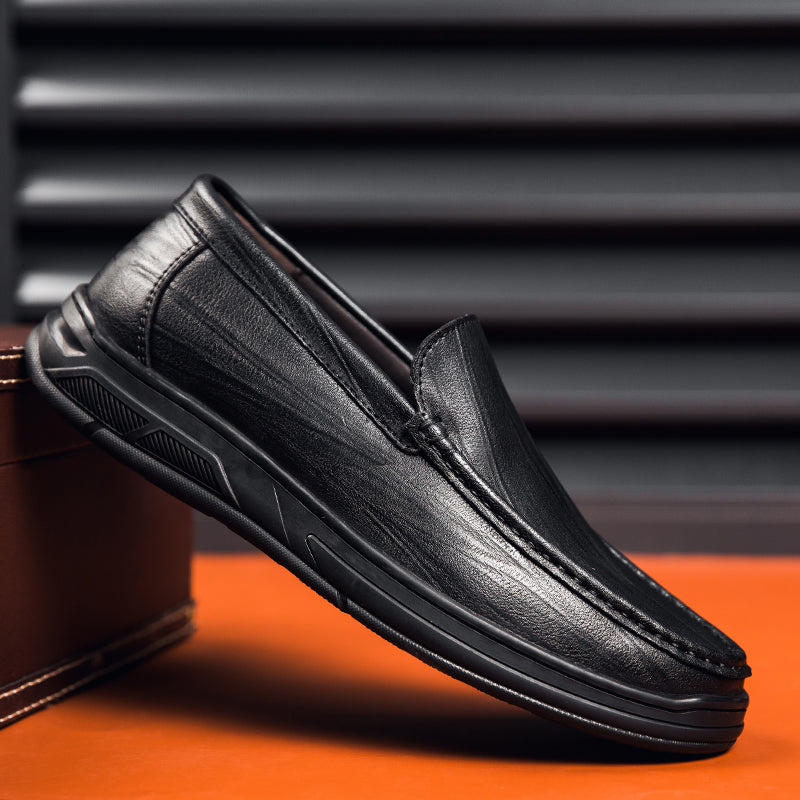 Klassik Leder Slipper