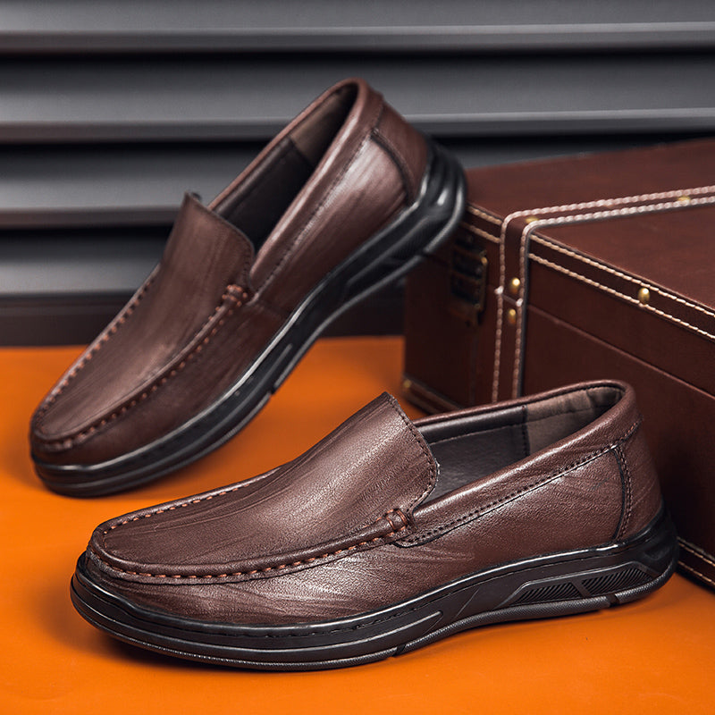 Klassik Leder Slipper