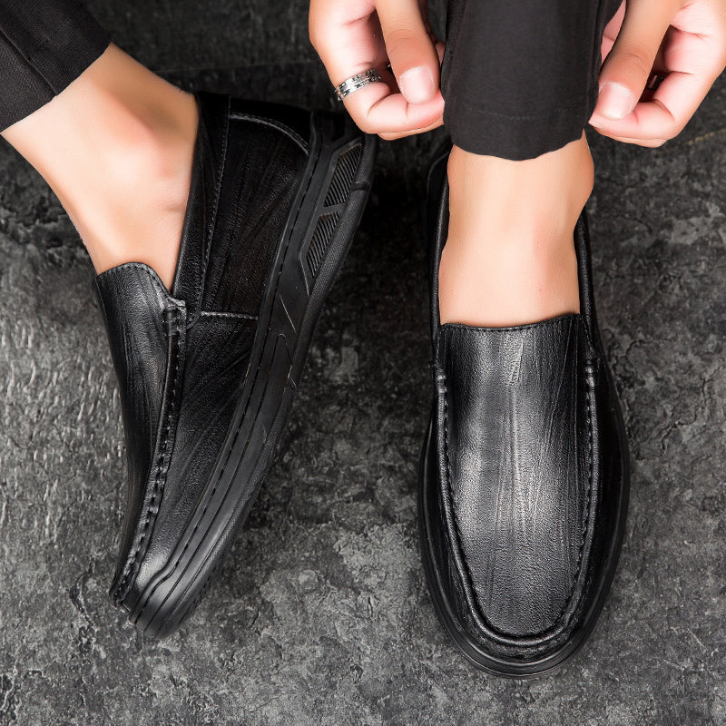 Klassik Leder Slipper