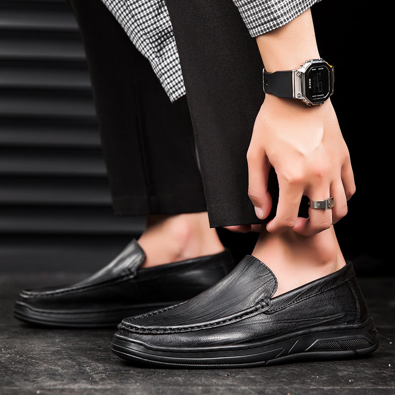Klassik Leder Slipper