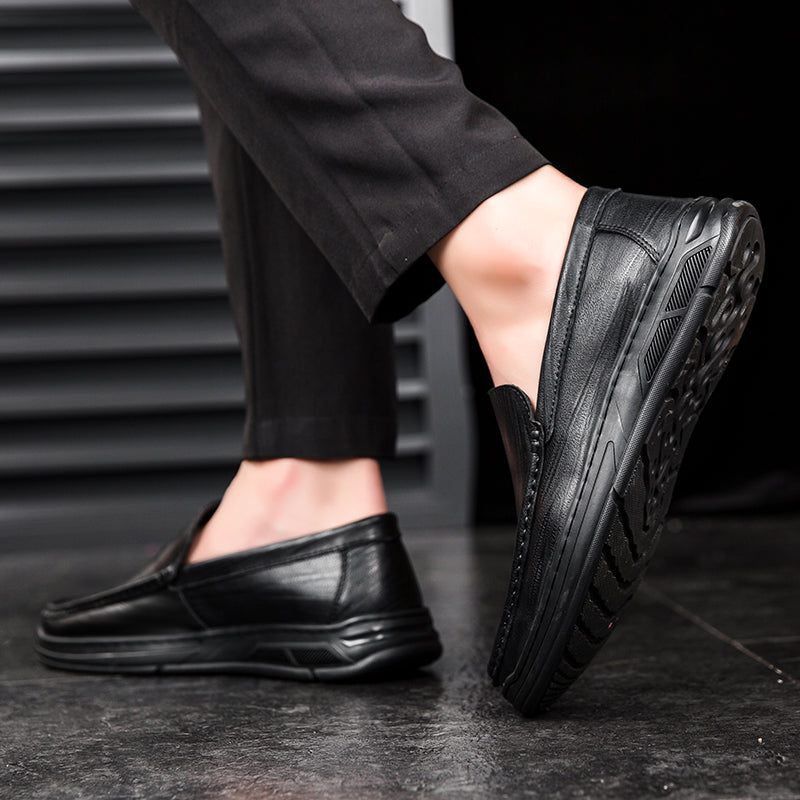 Klassik Leder Slipper
