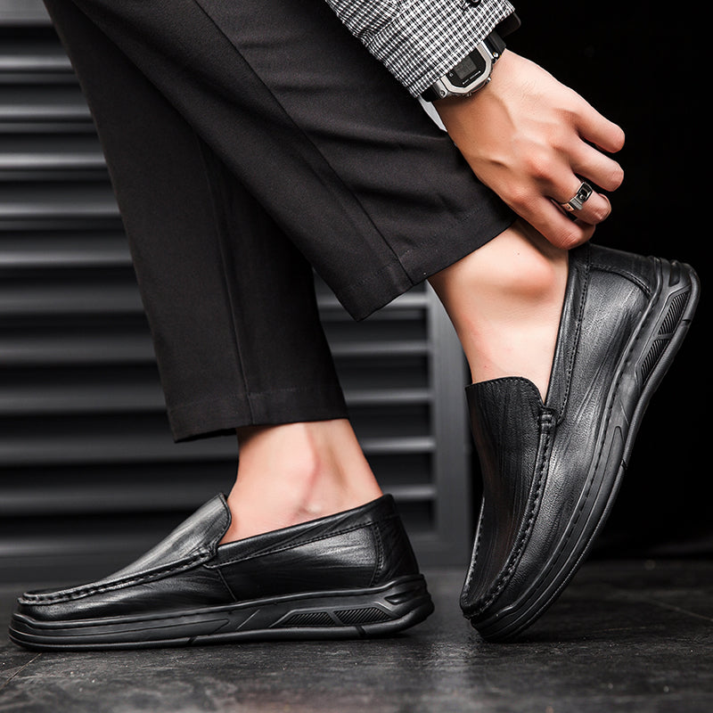 Klassik Leder Slipper