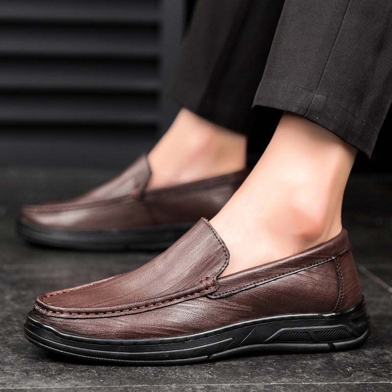 Klassik Leder Slipper