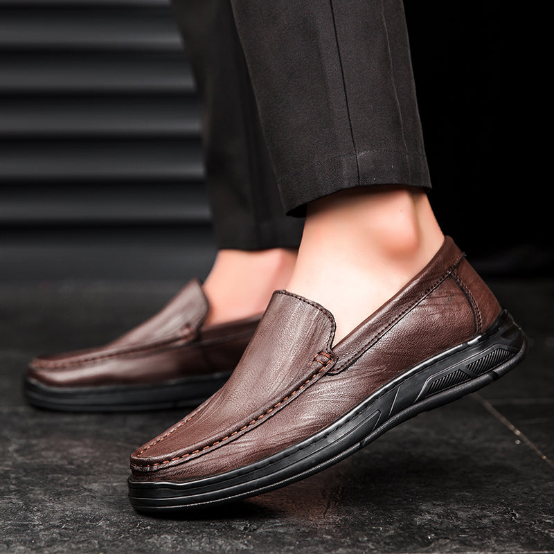 Klassik Leder Slipper
