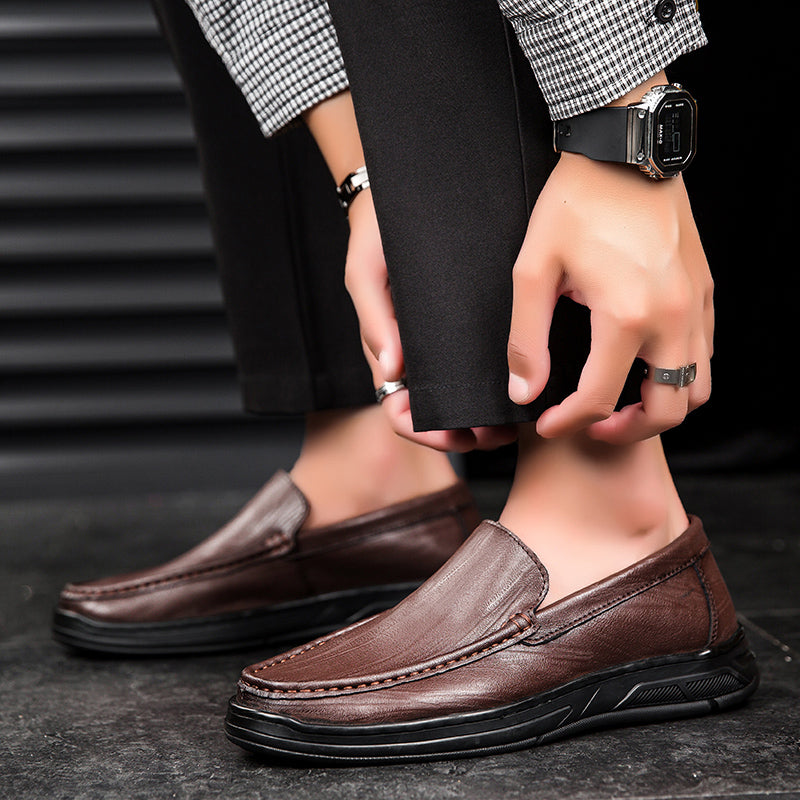 Klassik Leder Slipper