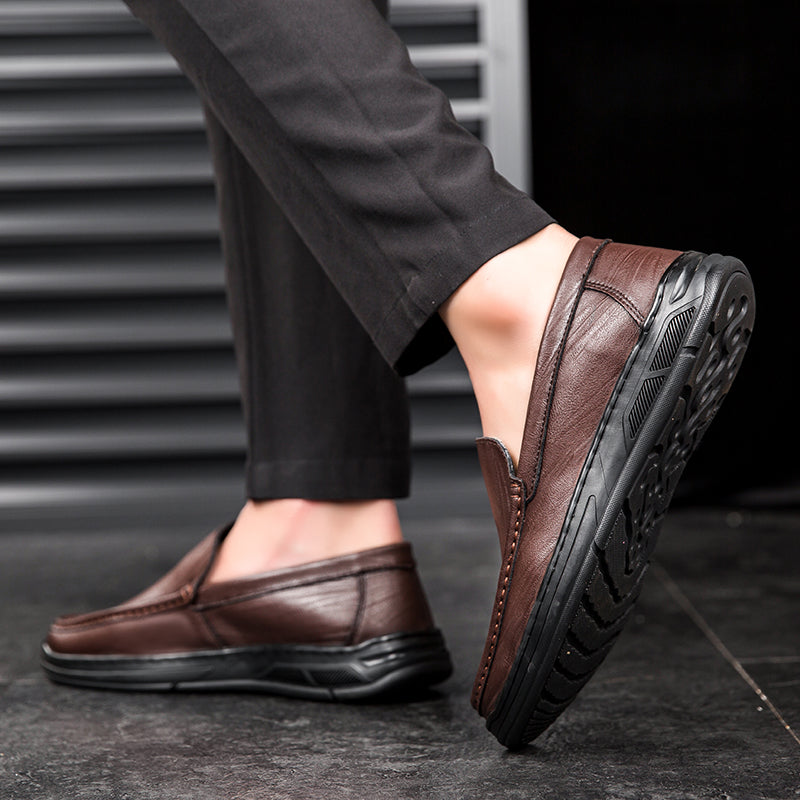 Klassik Leder Slipper