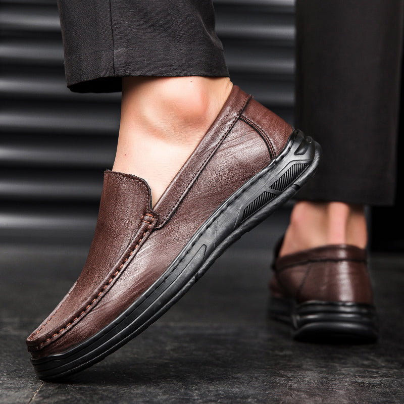 Klassik Leder Slipper