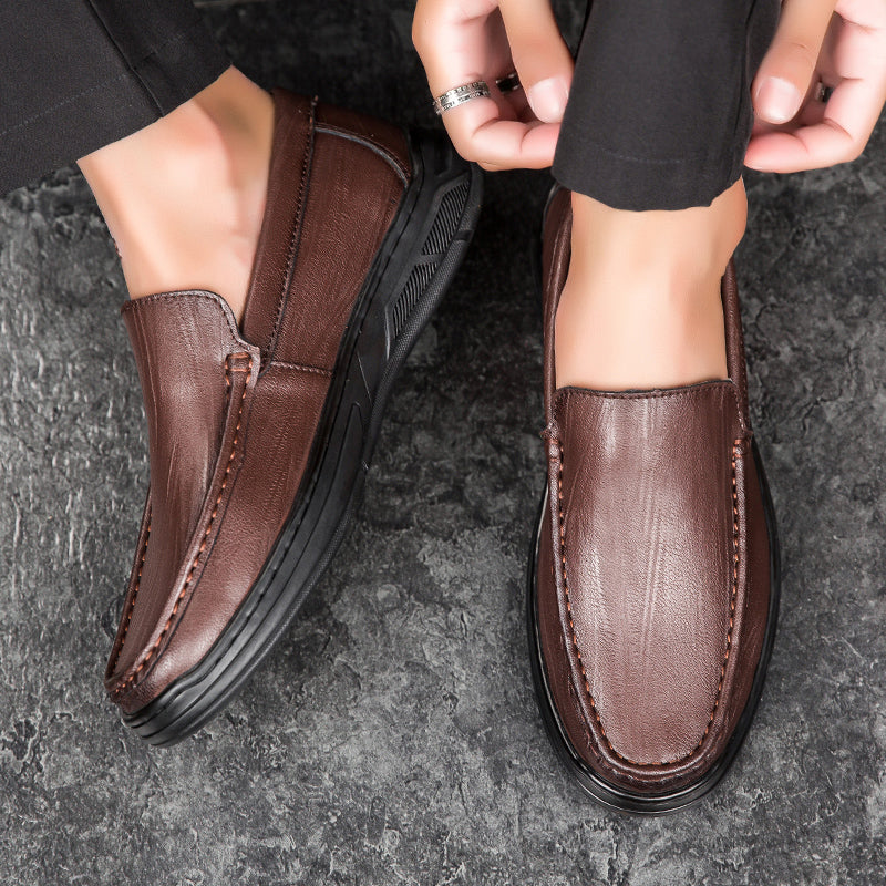 Klassik Leder Slipper