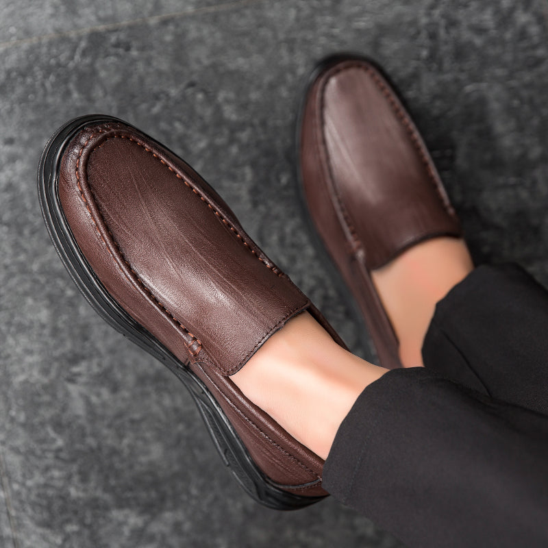 Klassik Leder Slipper