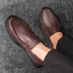Klassik Leder Slipper